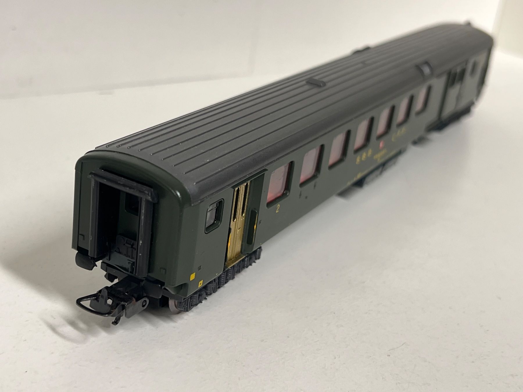Lima Modellini di ferrovie: Lima H0 SBB Steuerwagen DC – Usato da Neuenhof venduto da ludovicco 3