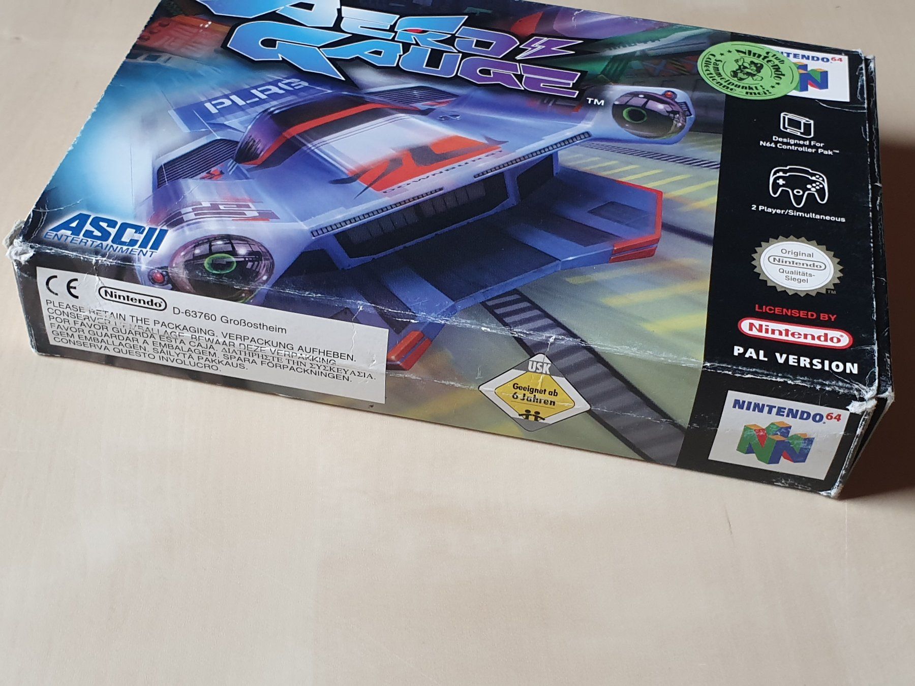 Nintendo Giochi: Aero Gauge – Usato da Stansstad venduto da collectorsshop 3