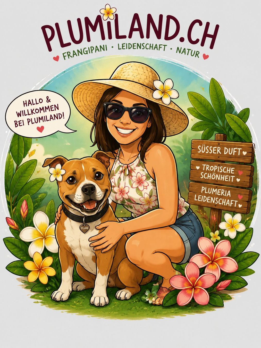 Piante & sementi: Plumeria / Frangipani Variegata – Usato da St.Erhard venduto da Plumilandschweiz 2