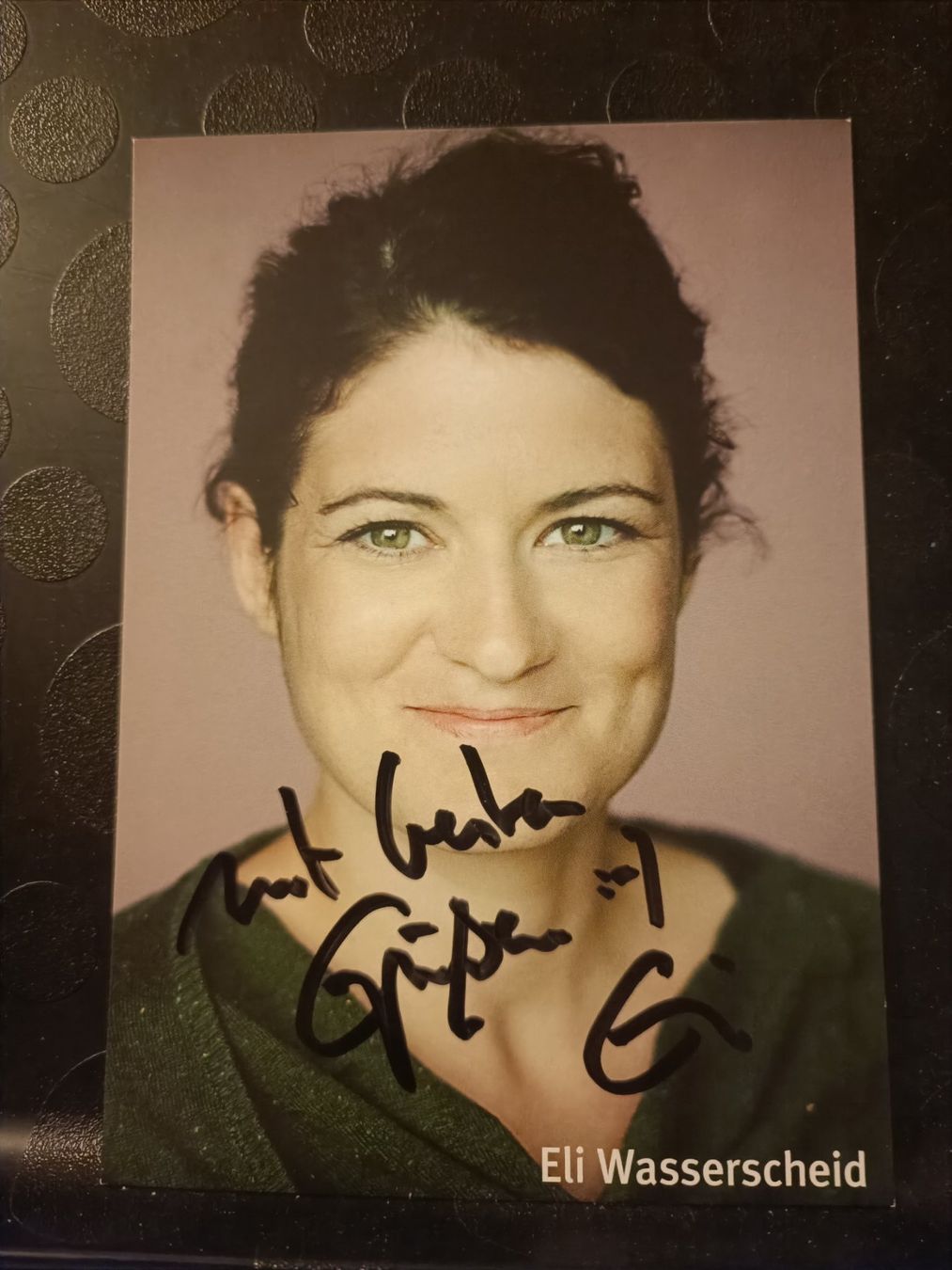 Autografi: Eli Wasserscheid - handsigniert – Usato da Menziken venduto da Artographs