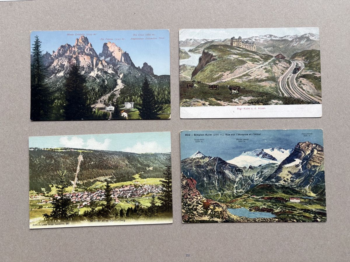 Ansichtskarten: Diverse Ansichtskarten Schweiz – Gebraucht aus Au ZH von Samson84 4