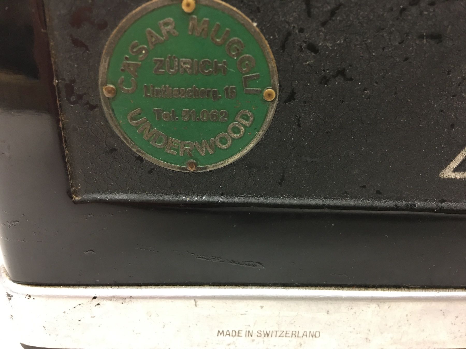 Kassen: Vintage Precisa Rechenmaschine, mechanisch – Gebraucht aus Olten von ELHANDEL 4