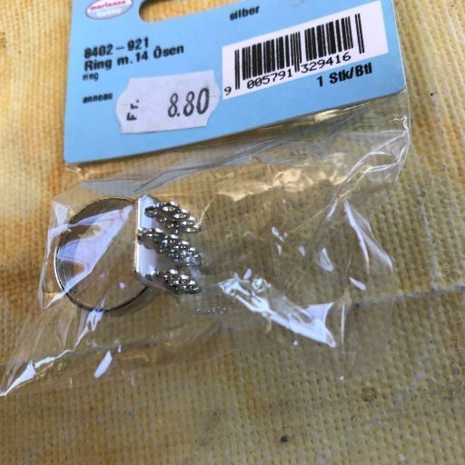 Alle Dekorationen: RING M. 14 ÖSEN SILBER – Neu und originalverpackt aus Ostermundigen von wini63 2