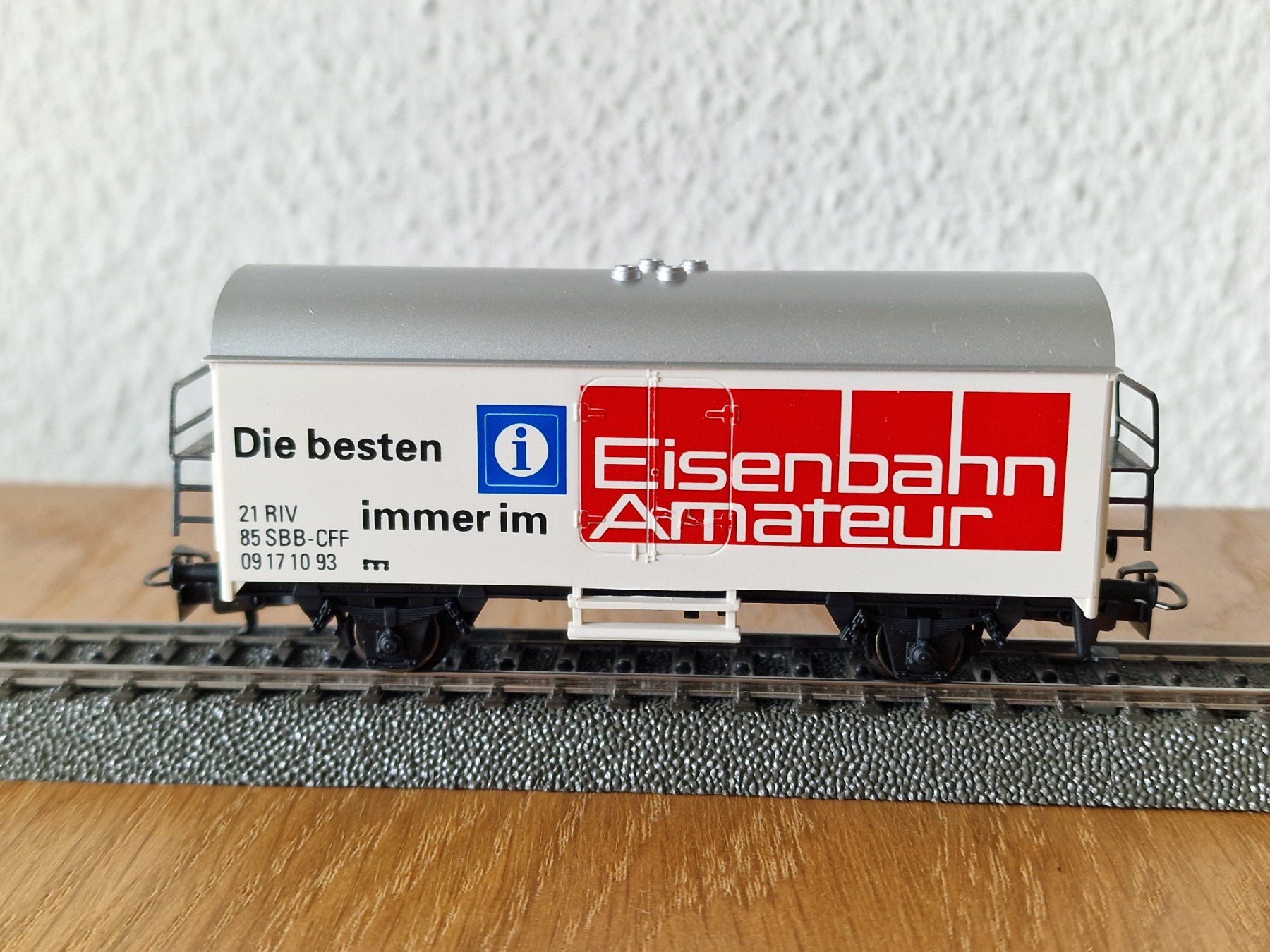 SBB/CFF/FFS Modellini di ferrovie: SBB Güterwagen Eisenbahn Amateur H0 – Usato da Matten b. Interlaken venduto da lor_hr9w