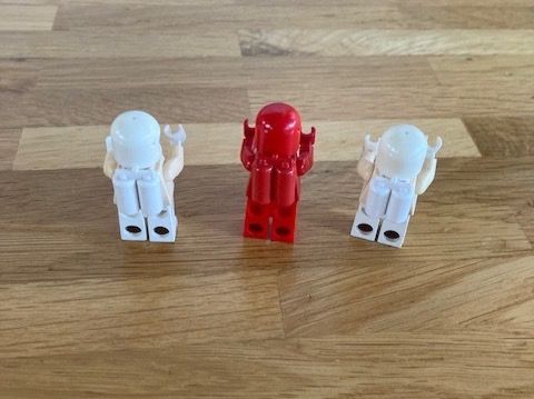 Lego Giocattoli: Lego retro Spaceshuttle mit drei Figuren – Usato da Bern venduto da belawoda 5