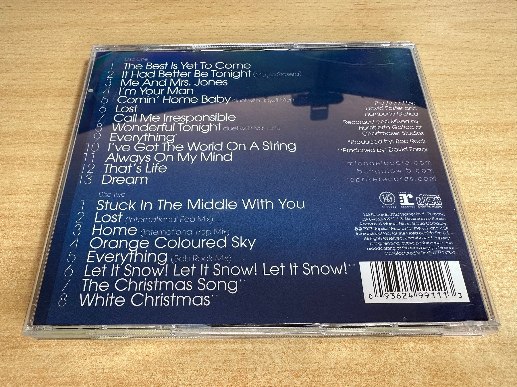 CD: P9 Michael Bublé – Call Me Irresponsible – Usato da Rikon im Tösstal venduto da Alpenmutz 1