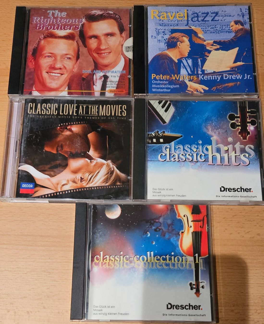 CD: 5 CD's. Classic, Soul, Jazz, Rare CD s – Usato da Möriken AG venduto da Mavo