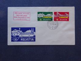 1953 Z-Nr. 314 - 315 FDC Illustriert