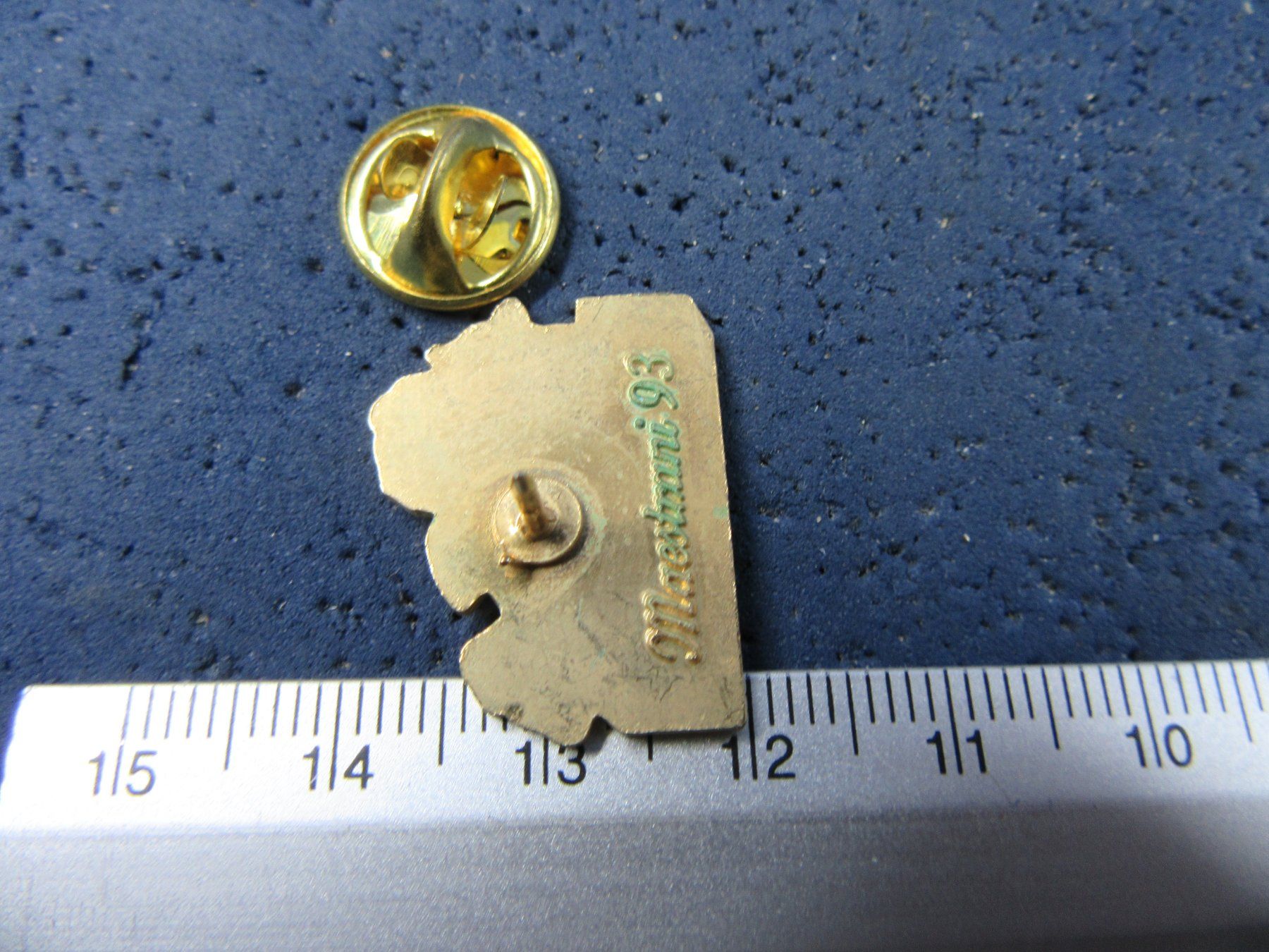 Swiss Placchette & Badge: MIOR ENGEL MIT PFEILBOGEN PIN GOLDIG – Usato da Ettingen venduto da Hausi4711 1