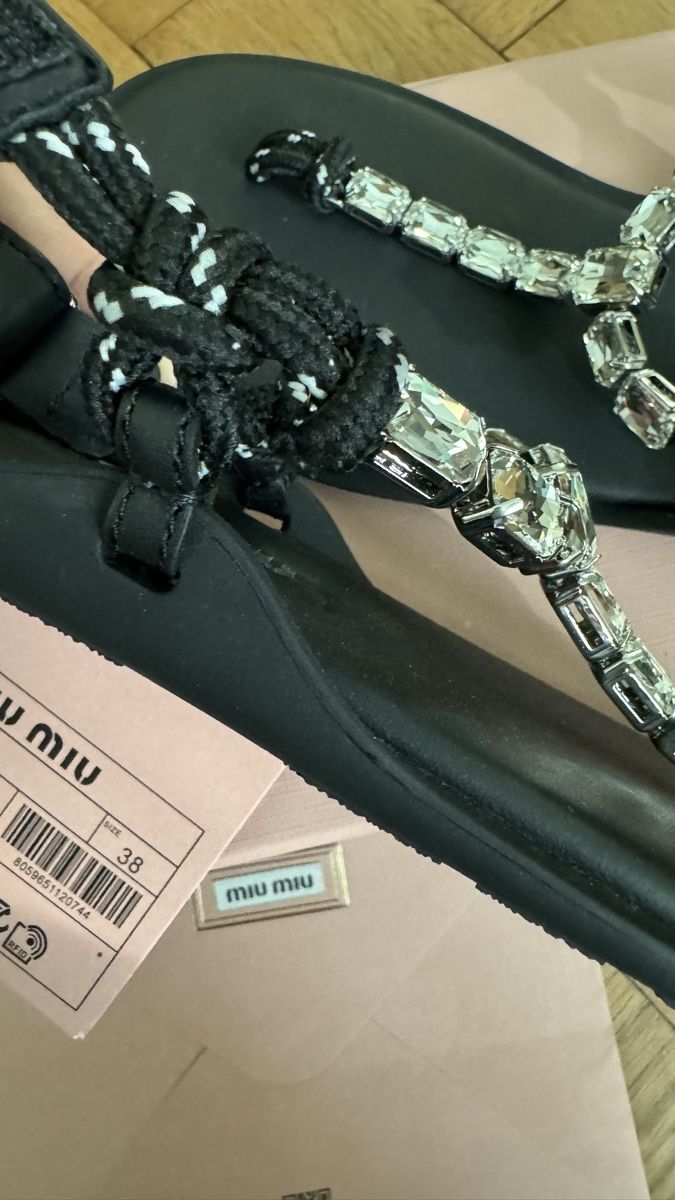 Miu Miu Scarpe da donna: Miu Miu Sandalen Gr . 39 – Nuovo (secondo la descrizione) da Luzern venduto da TENDIMO 3