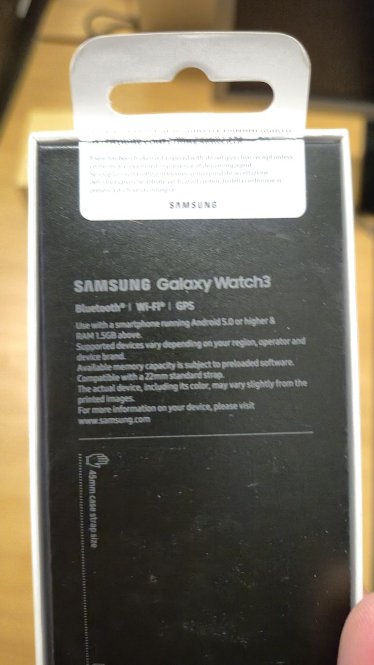 Samsung Smartwatch: Samsung Galaxy Watch 3 – Nuovo e nell'imballaggio originale da Grandvillard venduto da SL-Modelcars 2