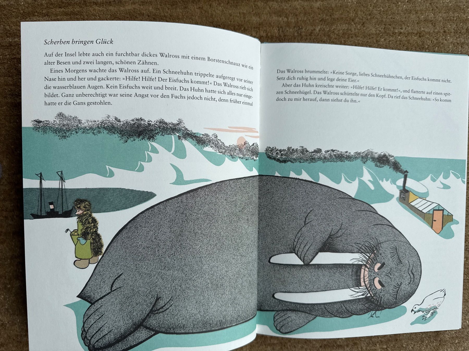 Libri: Das Walross und die Veilchen - Atlantis-Verlag – Usato da Aarau venduto da Kilauea 3