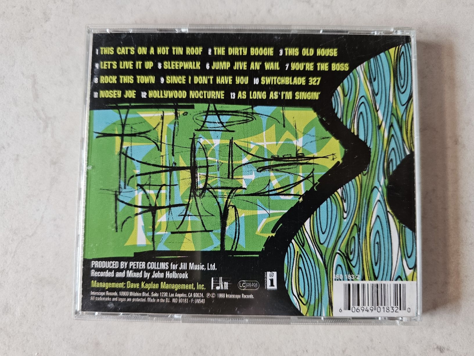 CD: Brian Setzer Orchestra  -  The Dirty Boogie – Usato da Schneisingen venduto da backstore24 1