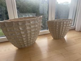 2x Dekor Vasen