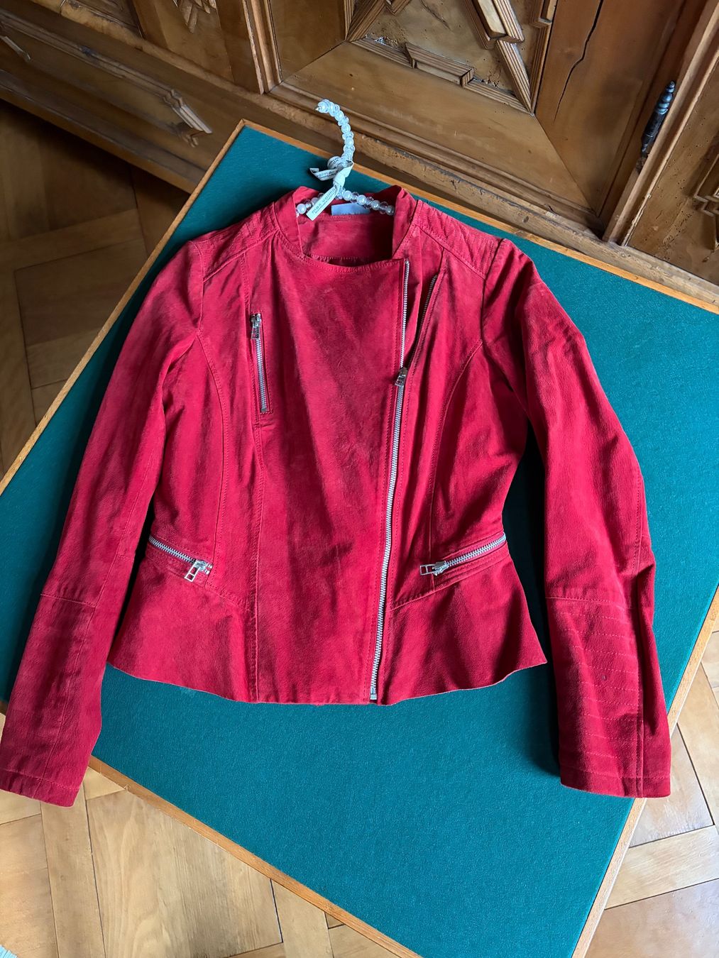 Giacche: 100 % Wildleder Bikerjacke   Zustand: neu  Größe: S – Nuovo (secondo la descrizione) da Interlaken venduto da Bona55 5