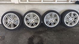 Original Audi 19 Zoll Alufelgen 8.5Jx19 ET35 mit 2 neuen Som