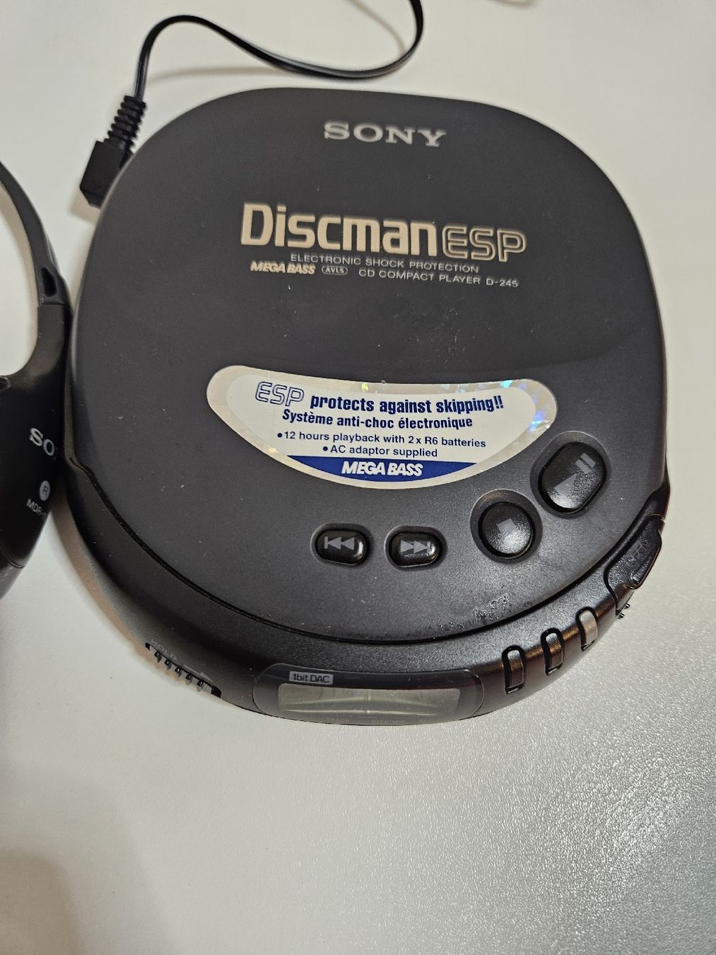 Sony Discman ESP D-245 mit Kopfhörer - Top Zustand! (Gebraucht) in ...
