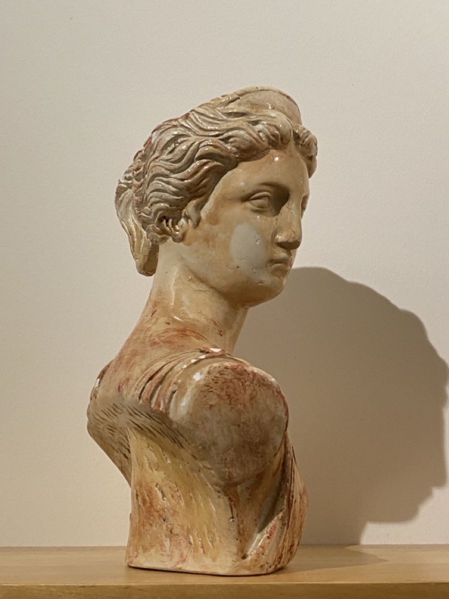 Figuren: Antico busto di donna in magnolia – Gebraucht aus Zürich von alpha69 2