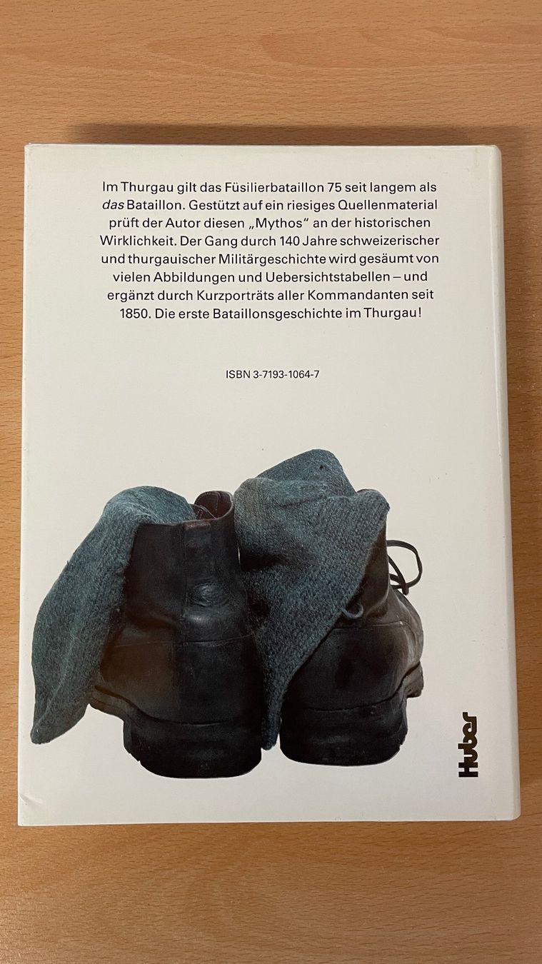 Libri: Geschichte des Füsilierbataillons 75 - Andrè Salathé – Nuovo (secondo la descrizione) da Glattfelden venduto da cybermaxx 1