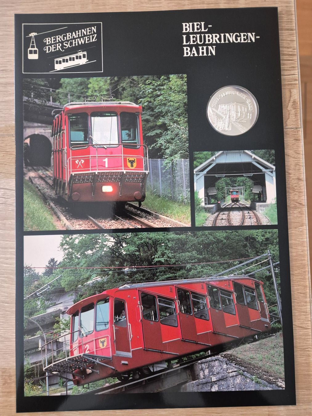 Medaglie: Bergbahnen der Schweiz Biel-Leubringen-Bahn – Usato da Luzern venduto da Vreneli_1