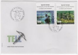 Tellspiele Serie mit TAB (engl) auf off. illustriertem FDC