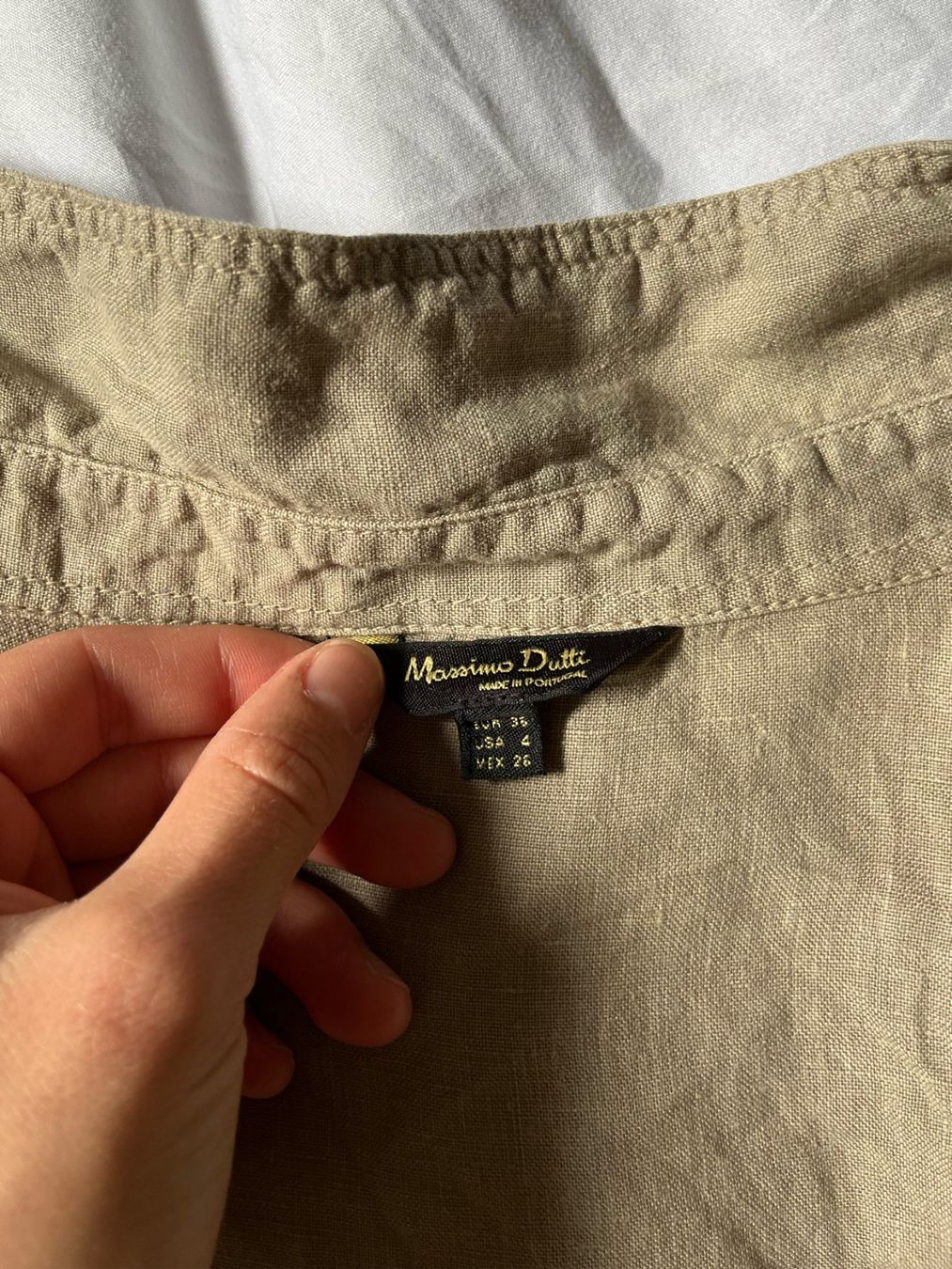 Massimo Dutti Camicette: Massimo Dutti Brown Shirt – Usato da Basel venduto da das_7wzs 1