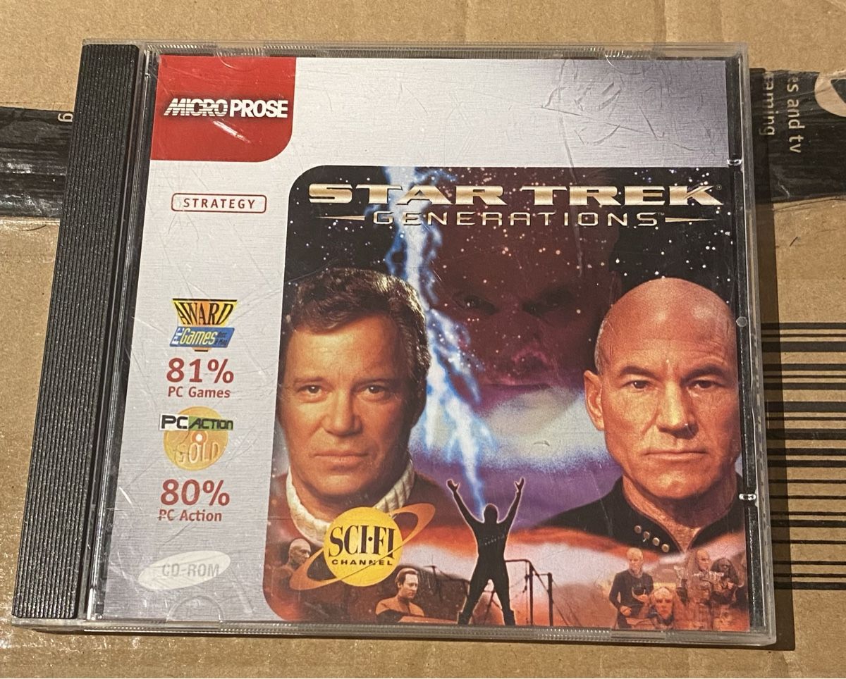 Jeux: Star Trek Generations PC CD-ROM – D'occasion à Basel par spider-loc