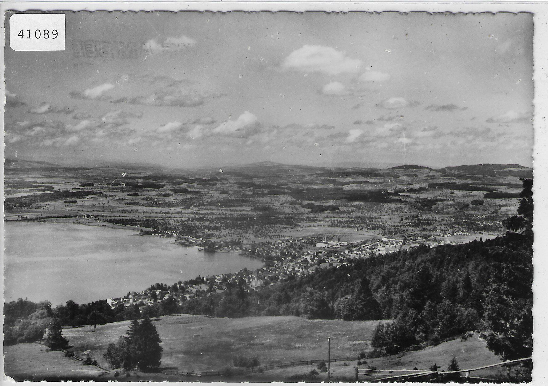 Cartoline postali: Panorama Zug – Usato da Ettingen venduto da Kartenplanet
