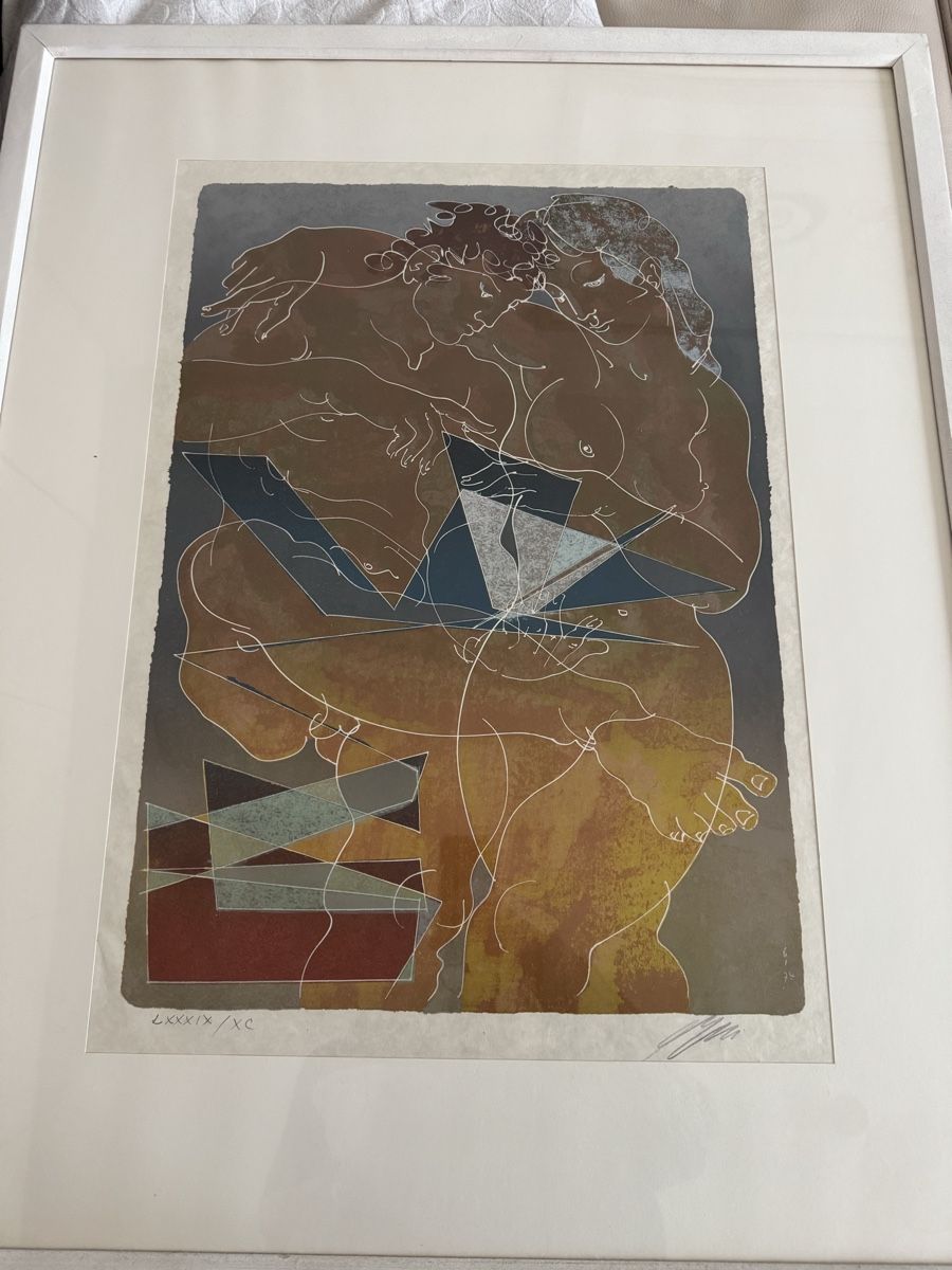 Grafiken & Lithographien: Lithografie signiert Hans Erni – Gebraucht aus Zürich von LuxuryJewellery