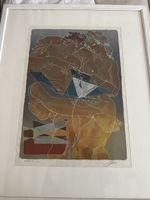 Lithografie signiert Hans Erni