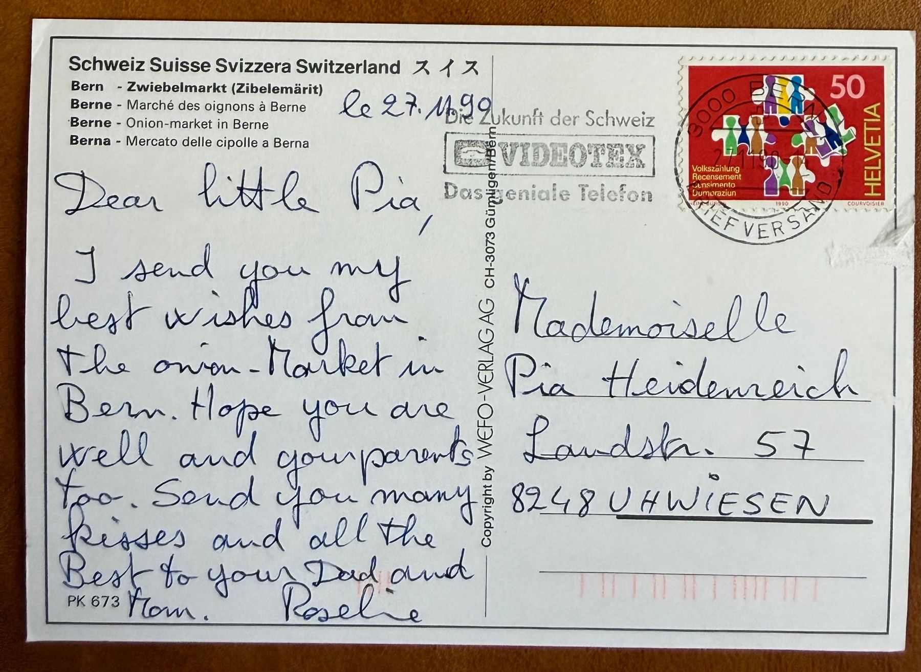 Cartoline postali: Bern - Gruss vom Zibelemärit Bern – Usato da Lutry venduto da Ediego 1