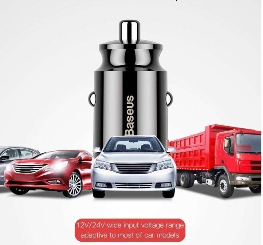 Baseus Caricabatterie: Auto-Ladegerät Mini Dual-USB-Ladegerät – Nuovo e nell'imballaggio originale da Unterägeri venduto da RmOnline 4