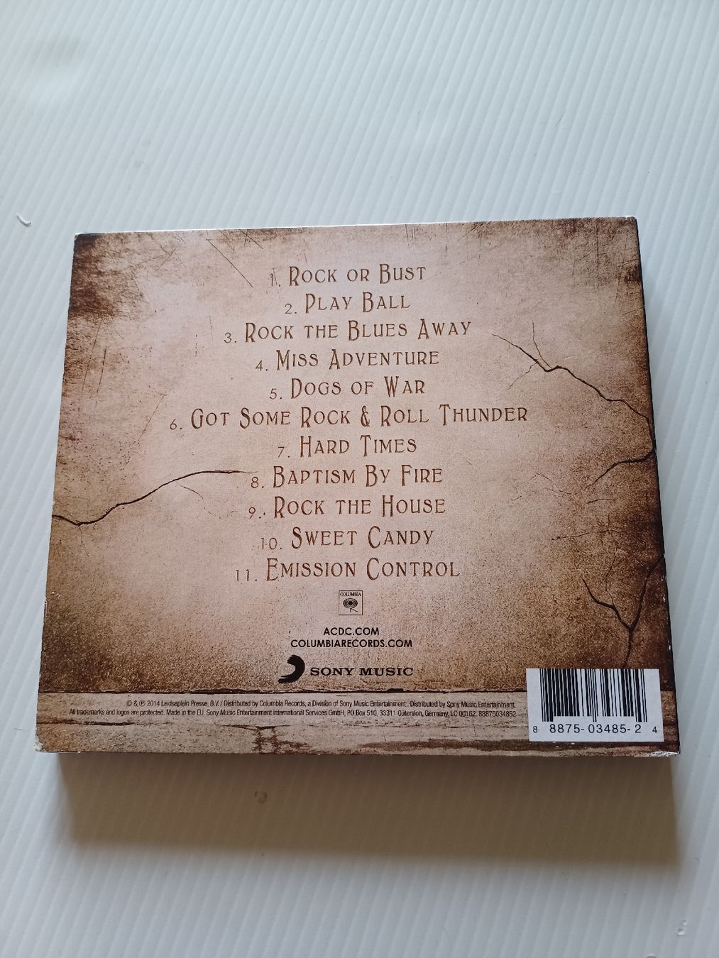CD: AC/DC "Rock or bust" CD – Usato da Begnins venduto da Drastic-Sound 1