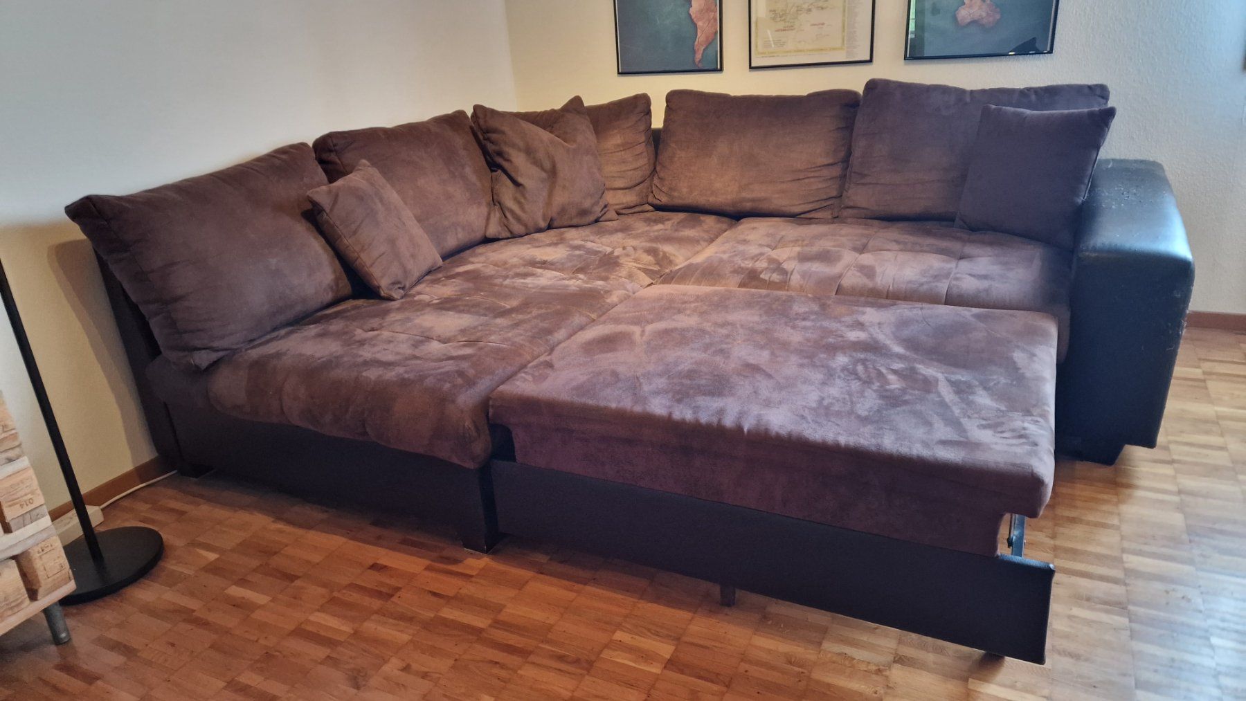 Sofas: Corner sofa bed, industrial look – D'occasion à Oberburg par aurora_ch 6