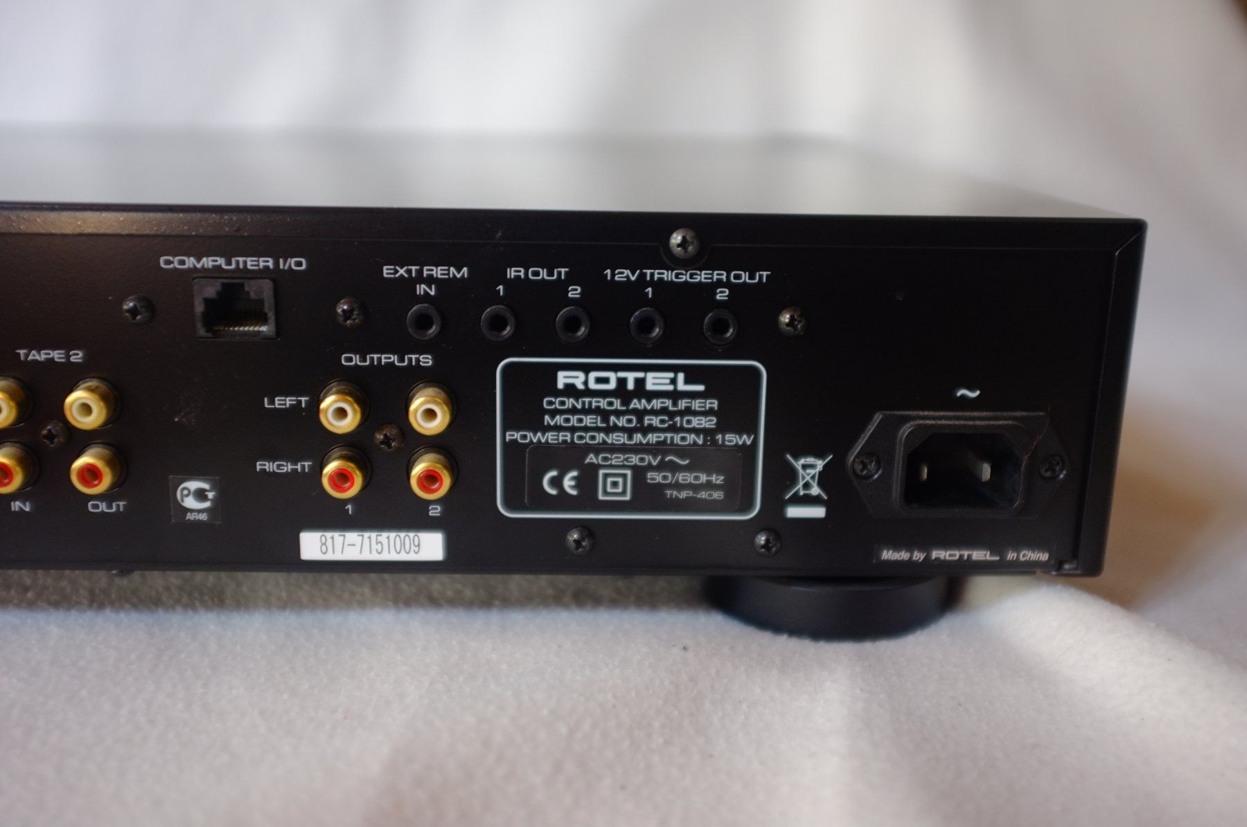 Rotel Verstärker: Rotel RC1082 Vorverstärker, defekt – Gebraucht aus Ennenda von HOLMEX 5