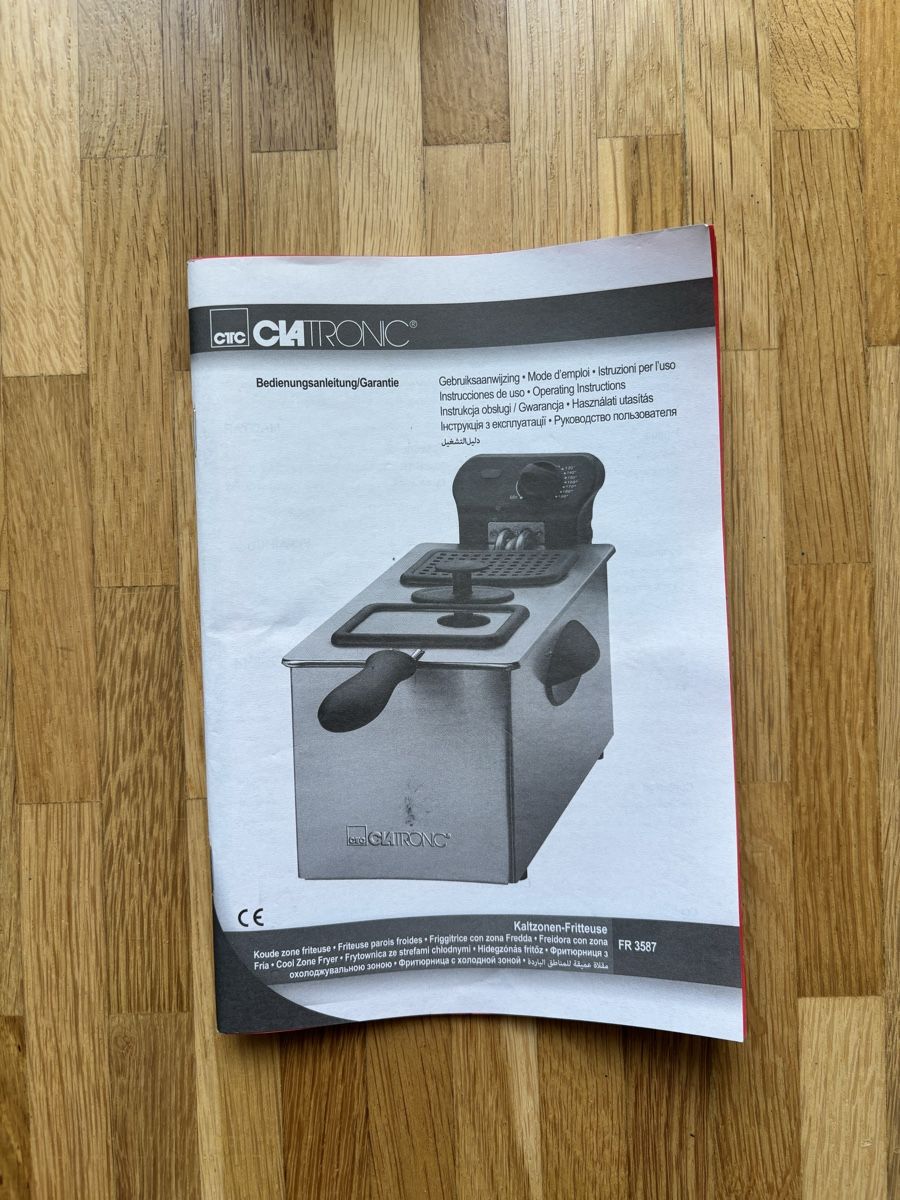 Elettrodomestici da cucina: Friteuse - Clatronic FR 3587 – Usato da Bière venduto da Ariannael 2