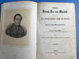 Joseph Leu von Ebersoll / Siegwart-Müller 1863 Luzern