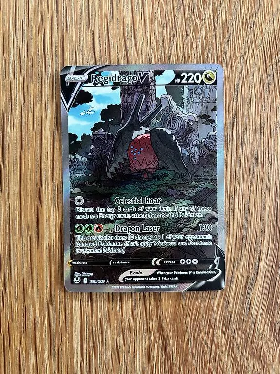 Pokémon Carte collezionabili: Regidrago V – Nuovo (secondo la descrizione) da Felsberg venduto da samigro