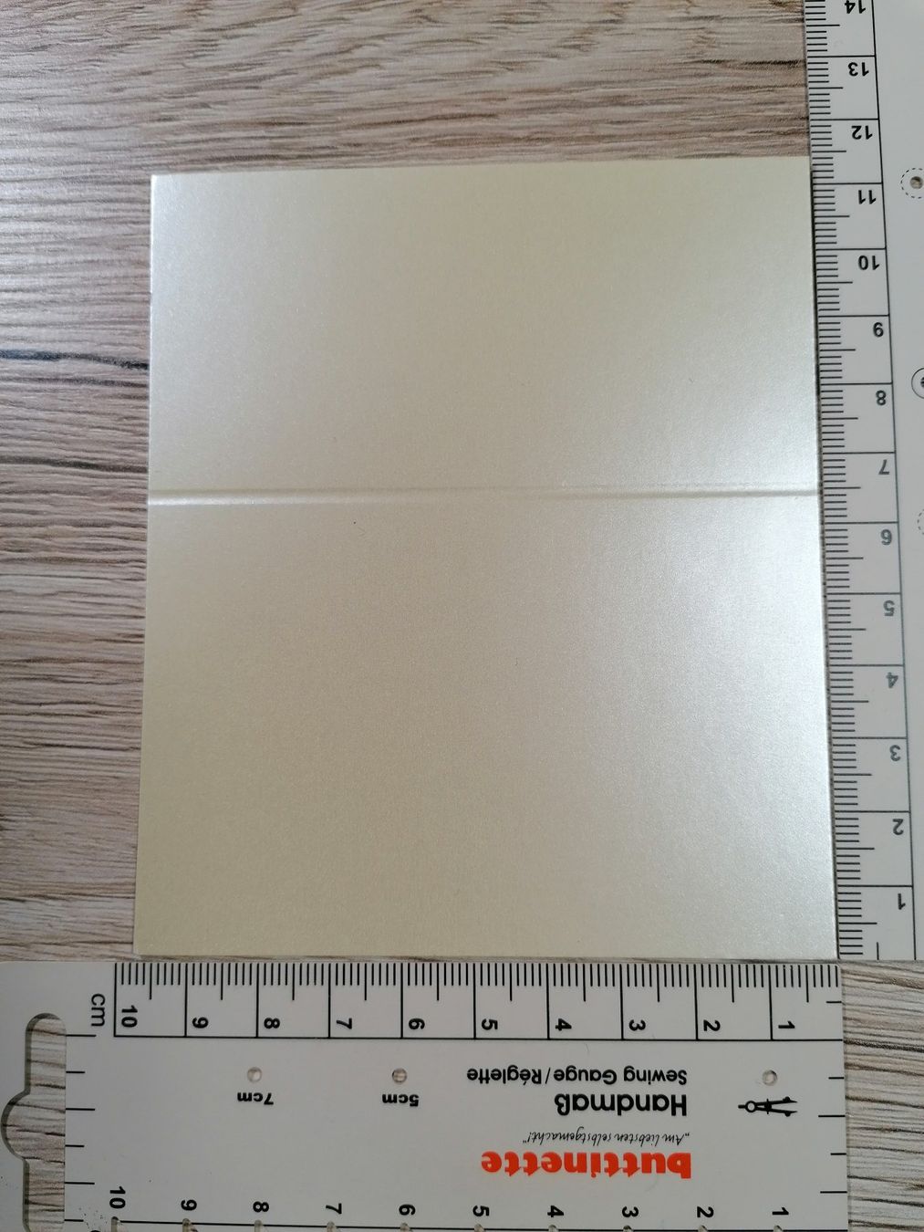 Cartoline: 30 Exklusive mini Karten/Klappkarten, Crème – Nuovo (secondo la descrizione) da Zollikofen venduto da Blackie 1