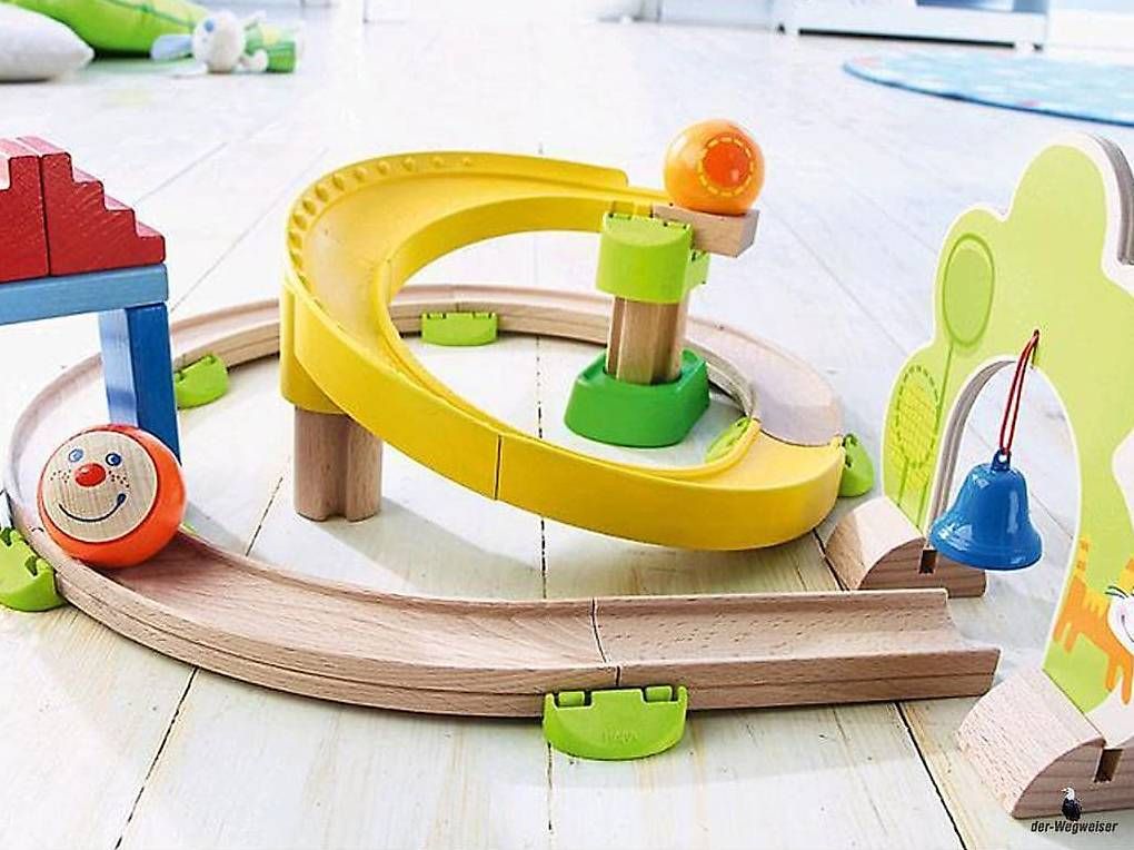 Haba Spielzeuge: Hape Kugelbahn bunt Kullerbü Kringelbahn – Neu und originalverpackt aus Birsfelden von der-Wegweiser 3