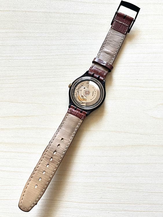 Swatch Orologi: Montre Swatch Automatic, cadran ouvert, occasion – Usato da Bern venduto da lukos 5