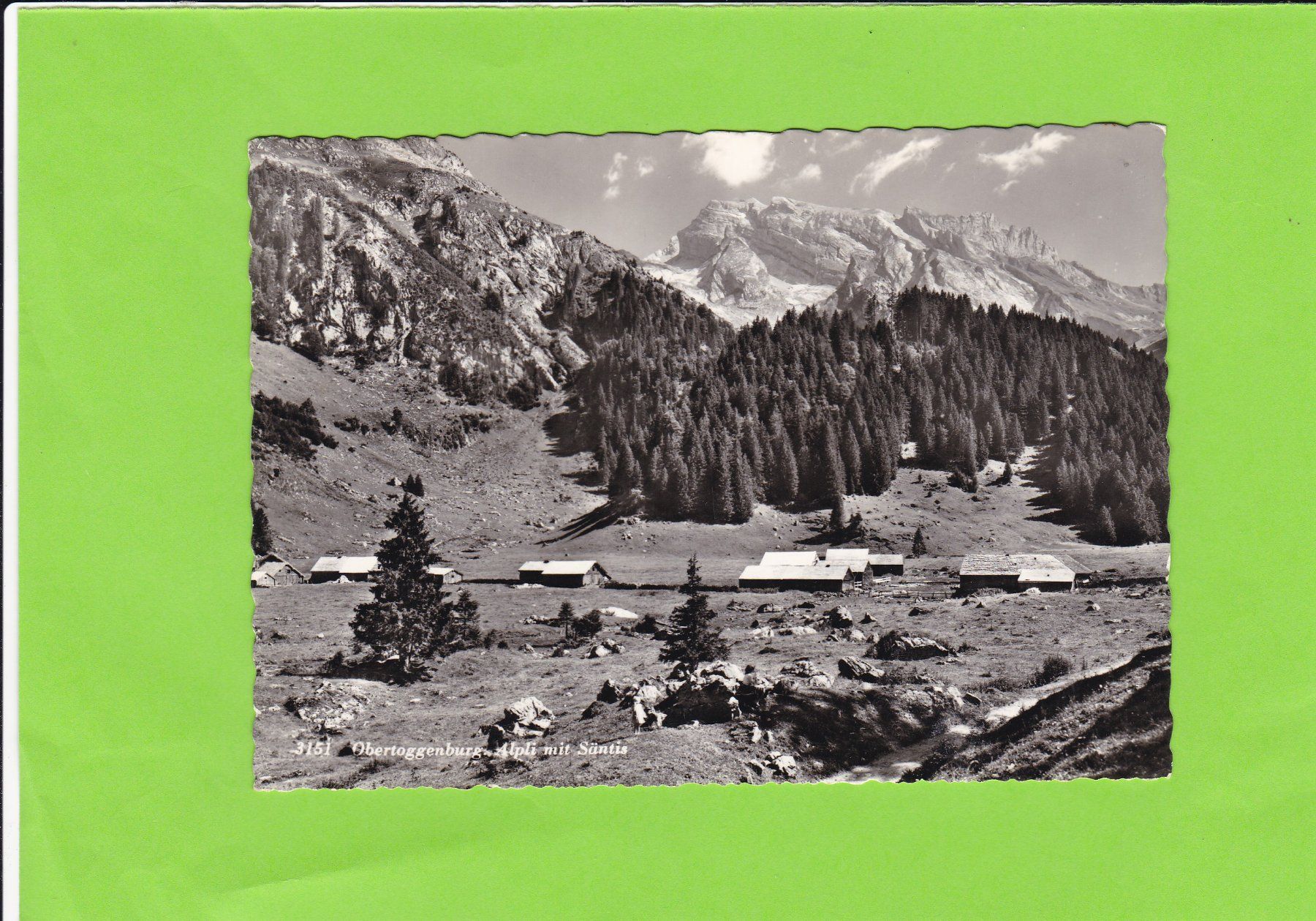 Cartoline postali: Obertoggenburg-Aelpli – Usato da St. Peterzell venduto da neckertal