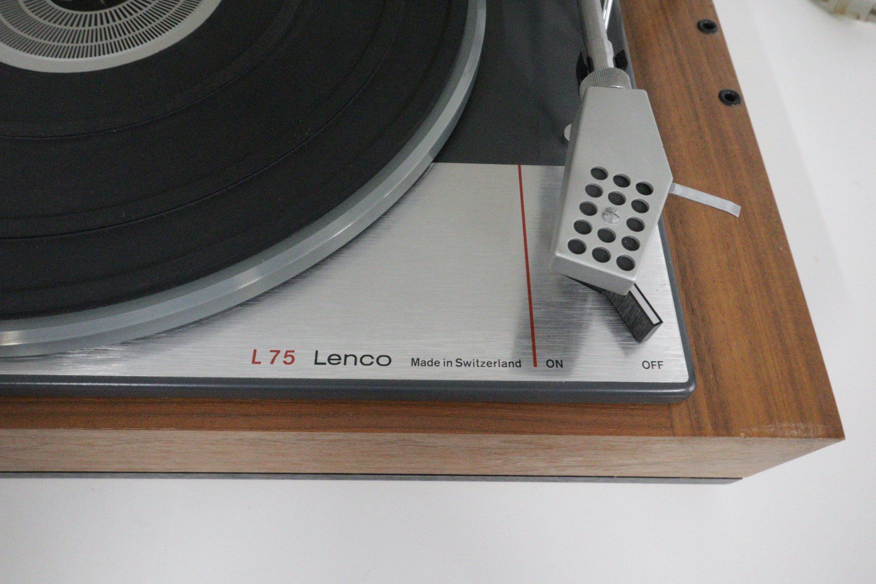 Lenco Tourne-disques: Vintage LENCO L75 Plattenspieler – D'occasion à Rüti ZH par Restwert_Rueti_ZH 3