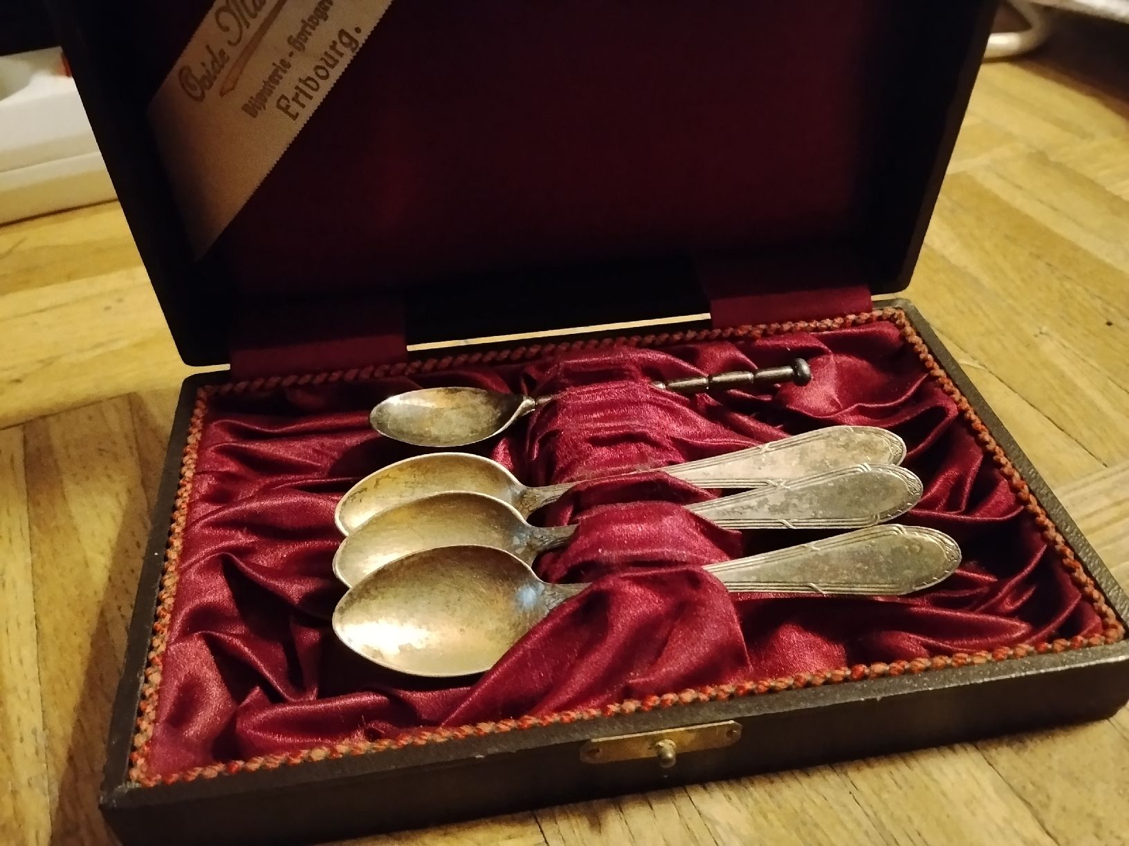 WMF Set di posate: silber Löffel WMF  – Usato da zürich venduto da sotherbies 2