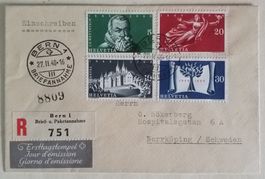 Z18) 1948, FDC 100 Jahre Bundesstaat Kt. 250.-