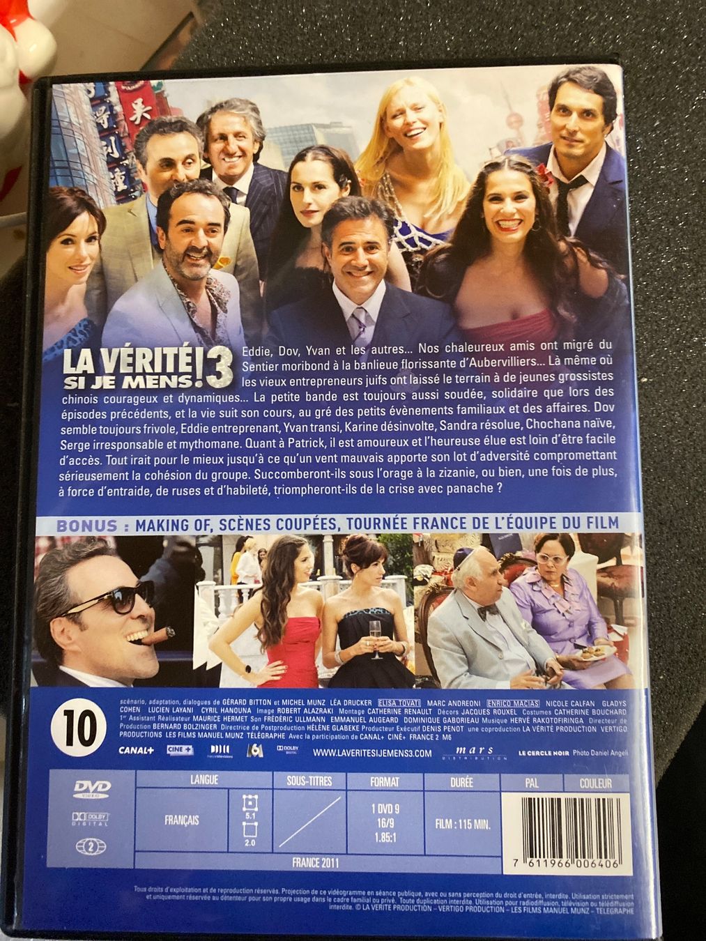 Tutti i DVDs: DVD - La Vérité si je mens 3 – Usato da Le Brassus venduto da cinema13 1