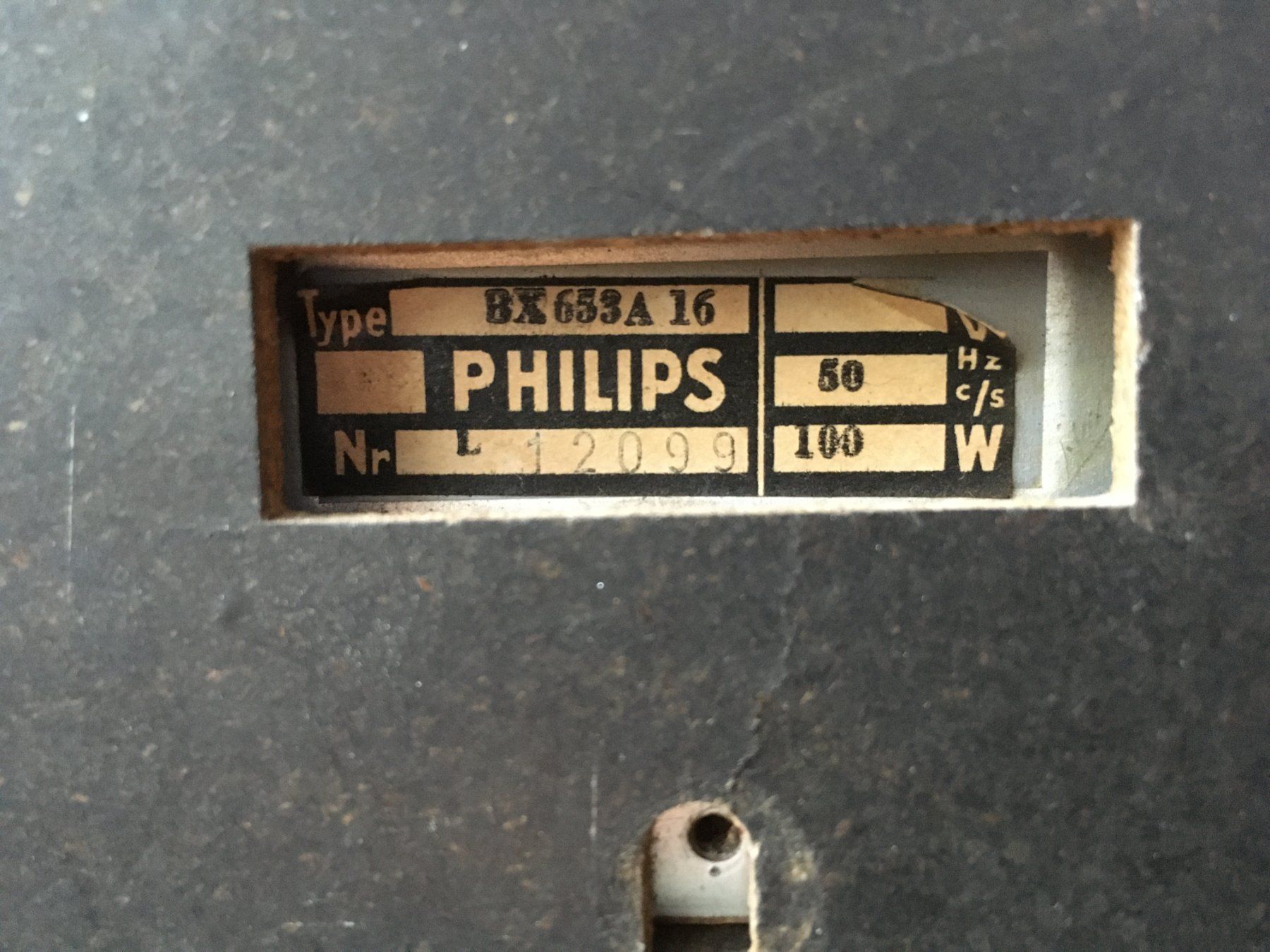 Philips Radios: Röhrenradip Philips BX 653A 16 – Gebraucht aus Adligenswil von  9