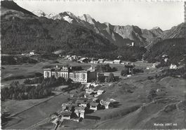 Maloja  (1817  m)   -  mit  Hotel  Kursaal
