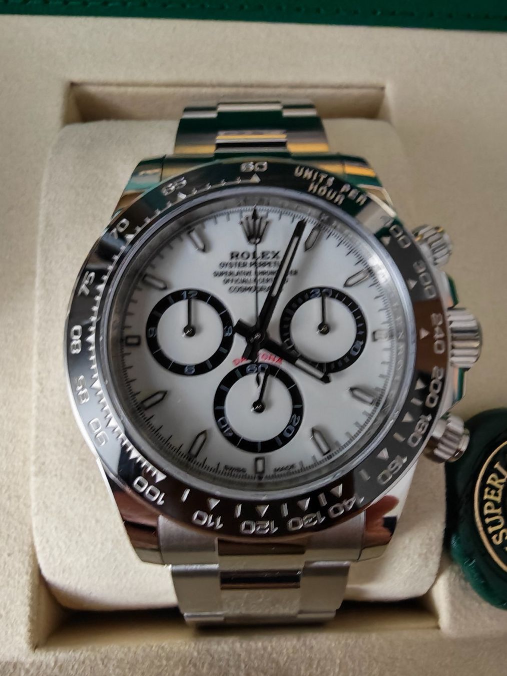 Rolex Montres: Rolex Cosmograph Daytona "Panda" – Neuf avec emballage d'origine à Romanshorn par Dino_sg