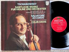 Tschaikowsky Sämtliche Werke Für Violine & Orchester Accardo